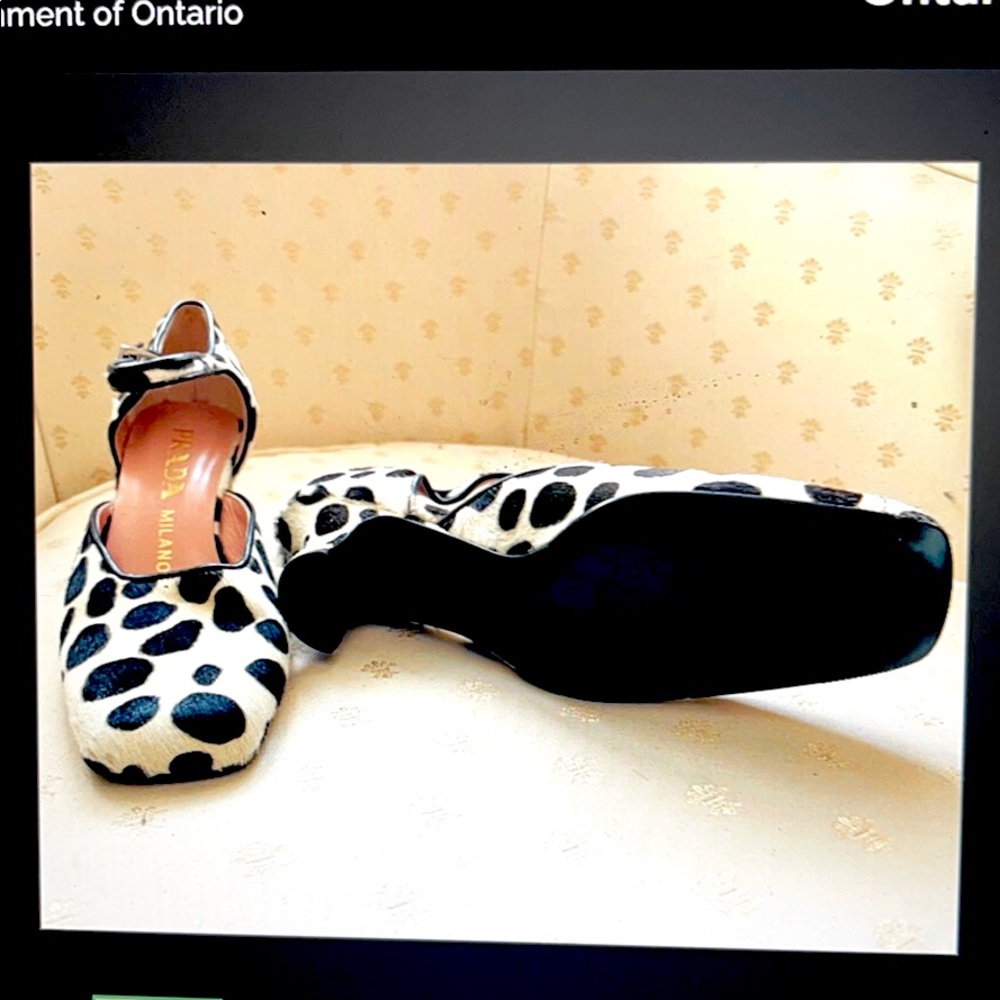 Elegant Prada pumps